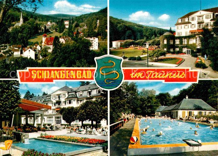 Schlangenbad Taunus Schimmbad Kurhotel Panorama