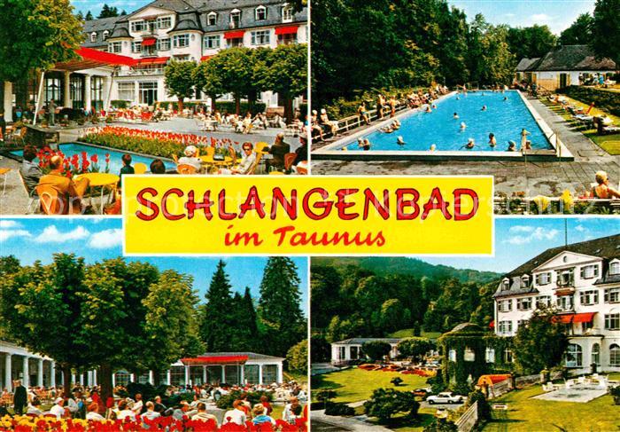 Schlangenbad Taunus Schwimmbad Kurgarten