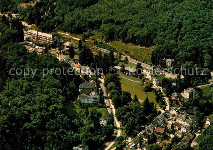 Schlangenbad Taunus Kirche Panorama Luftaufnahme