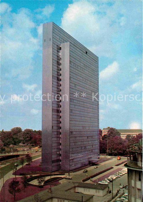 DuessELDORF  CITY Thyssenhaus Jan Wellem Platz