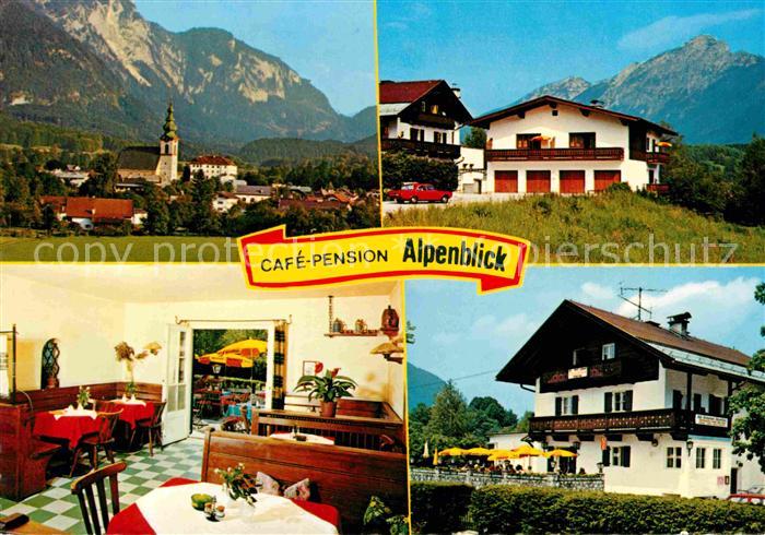 Grossgmain Cafe Pension Alpenblick Restaurant