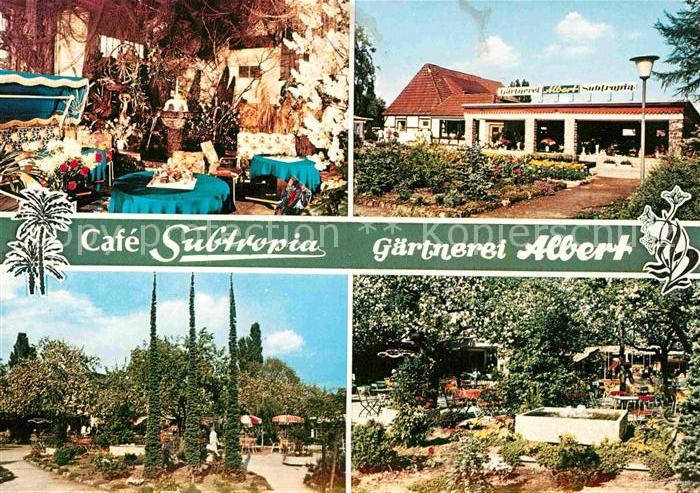 BREMEN  CITY Cafe Subtropia Gaertnerei Albert