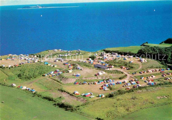 Ebeltoft Fliegeraufnahme Camping Blushoj Elseggarde