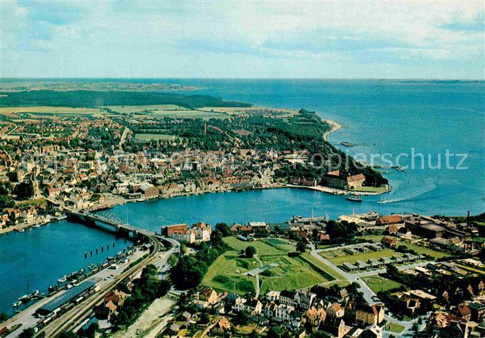 Sonderborg Fliegeraufnahme mit Bruecke