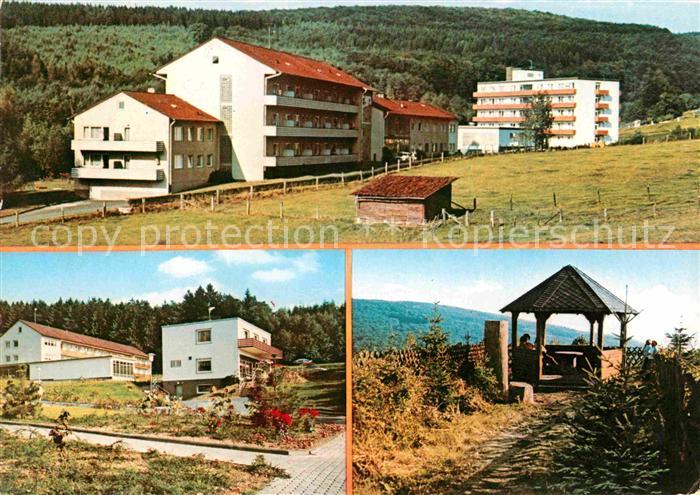 Neukirchen Knuellgebirge Waldsanatorium Urbachtal Sanatorium Dr. Bartsch KG