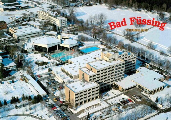 Bad Fuessing Fliegeraufnahme Klinik Niederbayern