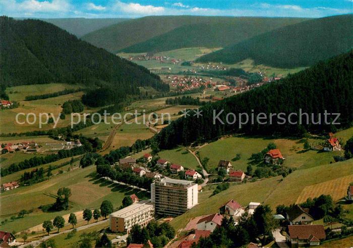 Baiersbronn Schwarzwald Fliegeraufnahme Eurotel