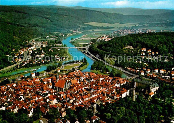 Hann. Muenden Fliegeraufnahme