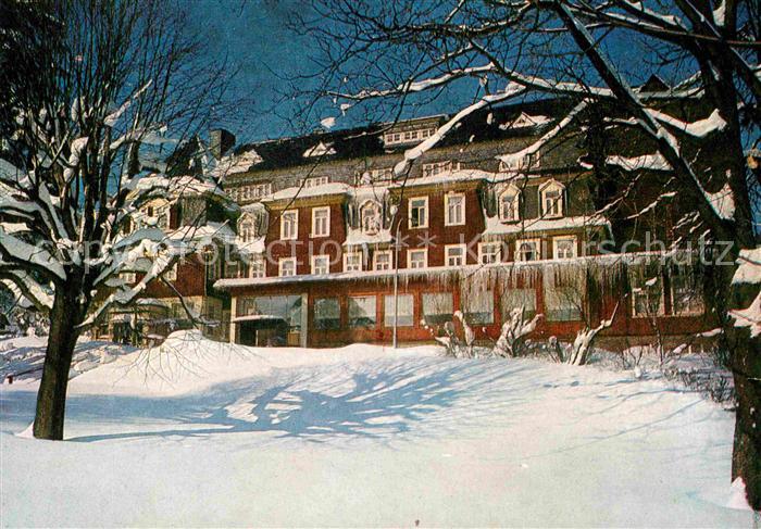 Hahnenklee-Bockswiese Harz Hotel Granetal im Winter