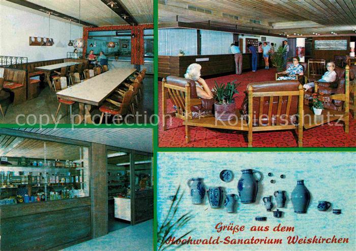 Weiskirchen Saar Hochwald-Sanatorium und Baerenfels-Sanatorium