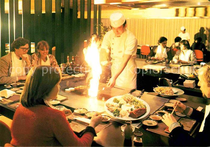 Amsterdam Niederlande Hotel Okura Inter Continental Showkochen Restaurant