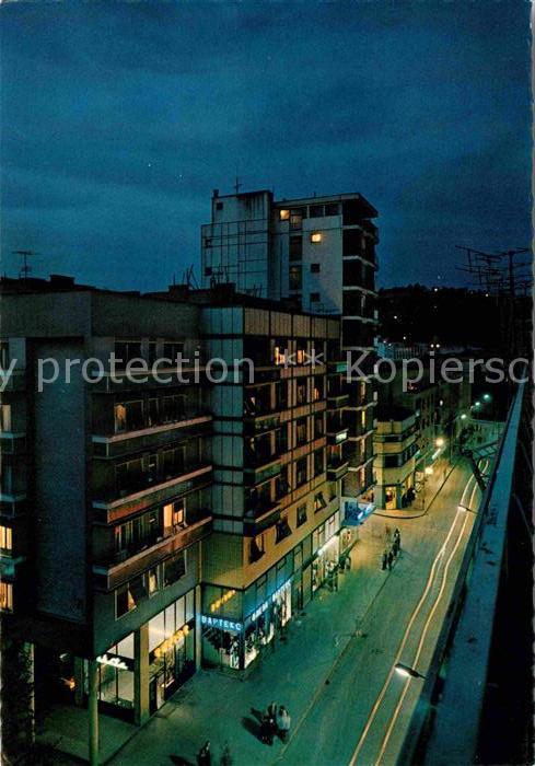 Titovo Uzice Strassenpartie bei Nacht