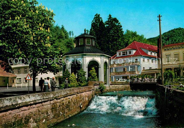 Bad Peterstal-Griesbach Brunnenhalle beim Sanatorium