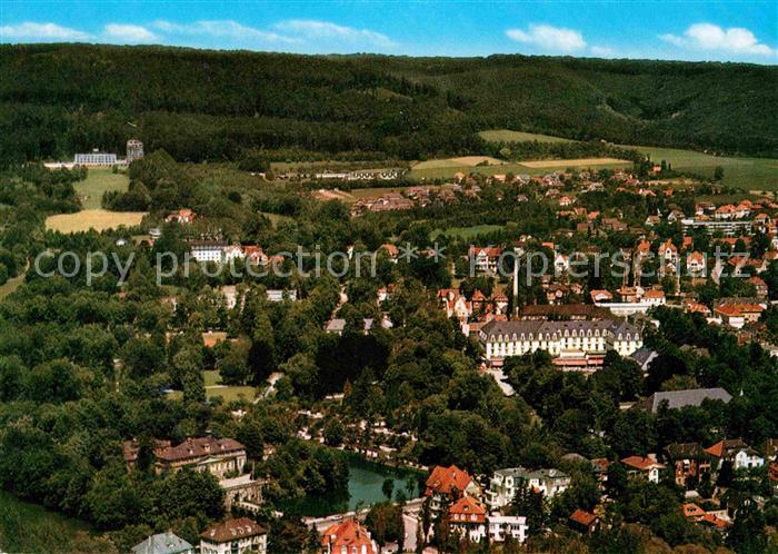 Bad Pyrmont Fliegeraufnahme Kurpark