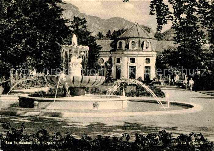 Bad Reichenhall Kurpark Brunnen
