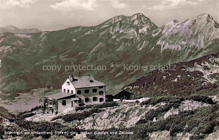 Stoehrhaus 1894m Untersberg Zwiesel Bayern Stoehrhaus Untersberg Hoher-Staufen Z