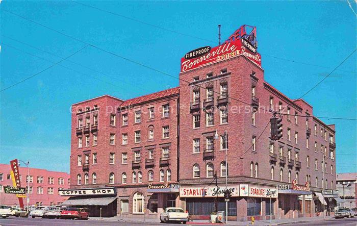 Idaho Falls Idaho USA Hotel-Bonneville Starlite-Lounge Coffee-Shop Backsteinhote