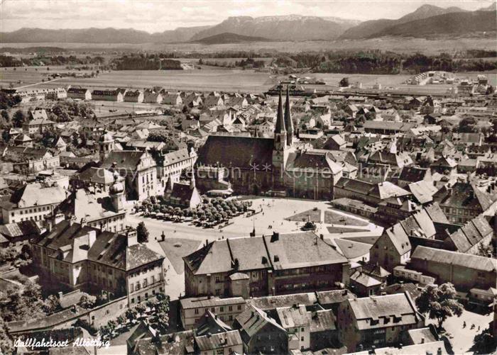 ALToeTTING Bayern Wallfahrtsort Kapellplatz Stiftskirche Gnadenkapelle Altstadt