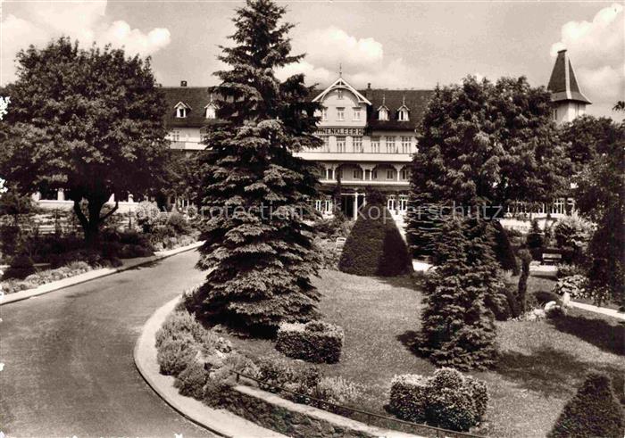 Hahnenklee-Bockswiese Harz Hotel-Hahnenkleer-Hof Park Garten Kurhotel Tanne Ober