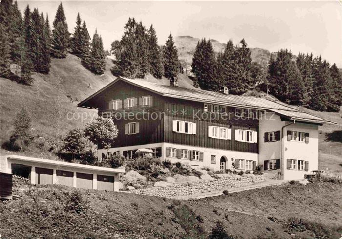 Hirschegg Kleinwalsertal Vorarlberg AT Erholungsheim-Berghalde Kleinwalsertal Be