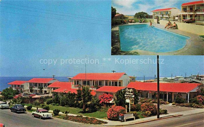 SAN DIEGO California USA Pacific-Shores-Hotel Mission-Blvd Pool Motel Ozean Swim