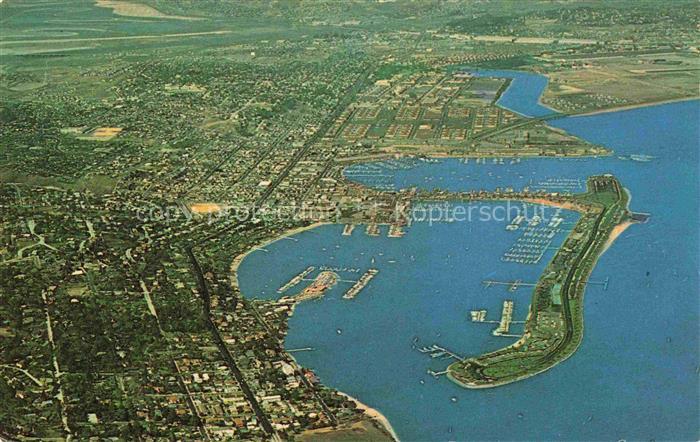 SAN DIEGO California USA Shelter-Island Hafen Yachtclub Naval-Training-Center Po