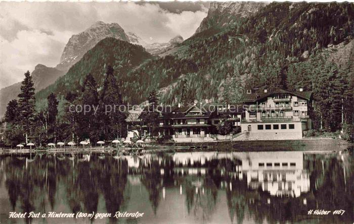 Hintersee Ramsau Berchtesgaden Oberbayern Bayern Hotel-Post Hintersee Reiteralpe