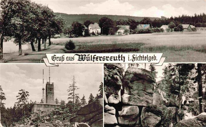 Wuelfersreuth Bischofsgruen Bayreuth Bayern Fichtelgebirge Ortschaft Aussichtstu