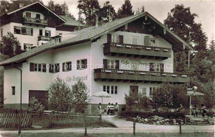 Bernau Chiemsee Bayern Haus-Steinmaier Café-Restaurant Café-Pension Garten Terra