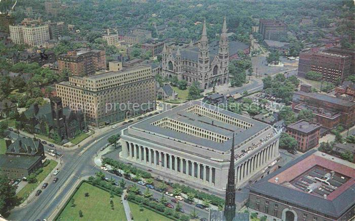 PITTSBURGH Pennsylvania USA Fliegeraufnahme Civic-Center Mellon-Institute Kathe