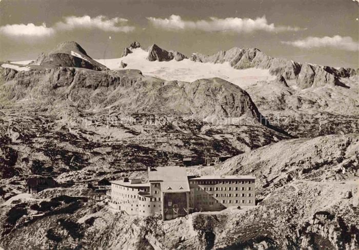 Berghaus Krippenstein Krippenstein Berghaus Dachstein Gletscher Felsen Hochgebir