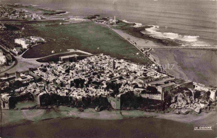 RABAT Maroc Pointe-des-Oudayas Oudayas Kasbah Altstadt Kueste Atlantik Leuchttu