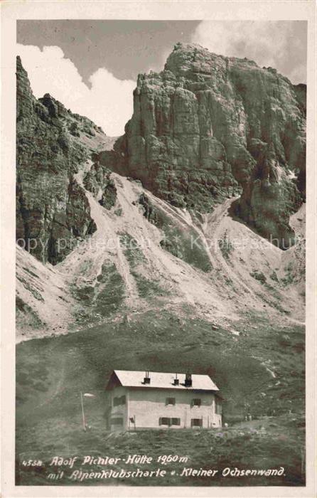 Adolf-Pichlerhuette Neustift Stubaital AT Adolf-Pichler-Huette Alpenklubscharte