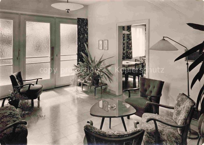 Laemmerbuckel Wiesensteig Goeppingen BW Lehrlingsheim Daimler-Benz Wohnzimmer In