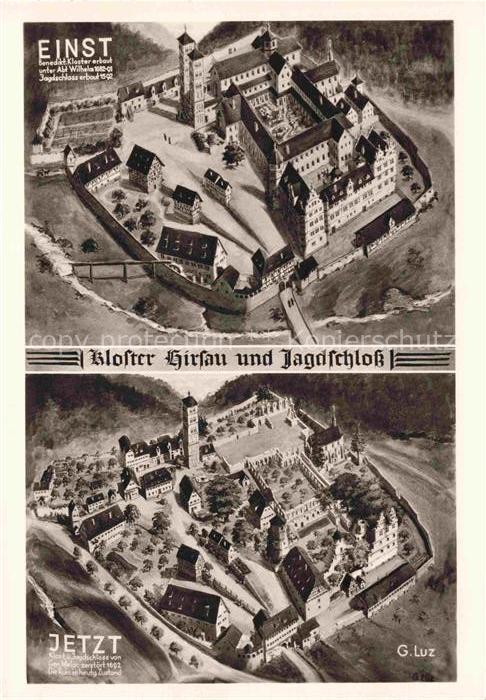 Hirsau Kloster-Hirsau Jagdschloss Benediktinerkloster Schwarzwald Klosteranlage