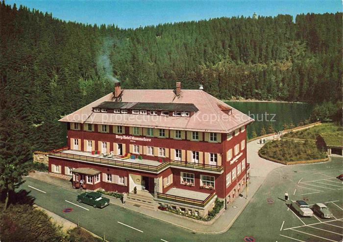 Mummelsee Berghotel Hotel Schwarzwaldhochstrasse Schwarzwald See Wald Parkplatz