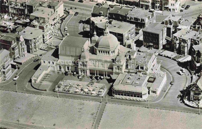 SCHEVENINGEN Zuid-Holland NL Seinpost Kurhaus Kuppelgebaeude Fliegeraufnahme Str