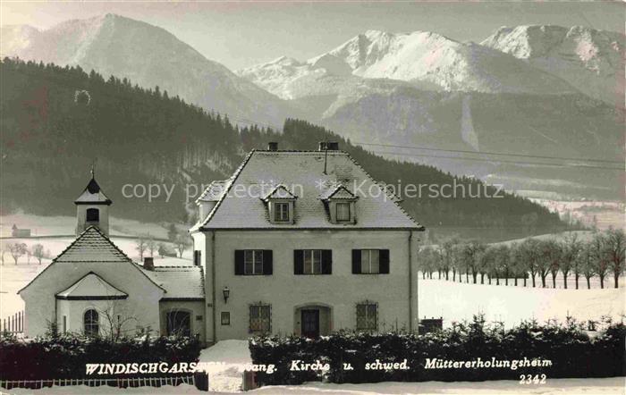 Windischgarsten Kirchdorf Krems Oberoesterreich AT Kirche Muettererholungsheim