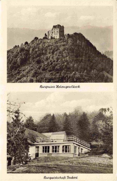 Hohengeroldseck Ruine Seelbach BW Biberach Lahr Bad Schwarzwald