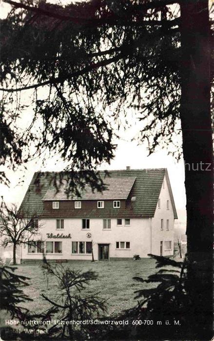 Luetzenhardt Waldachtal Freudenstadt BW Hotel Waldeck