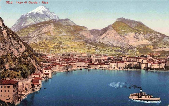 Riva  del Garda Riva sul Garda IT Dampfer
