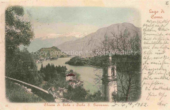 COMO  Lago di Como Lombardia IT Chiesa di Sola Isola S. Giovanni