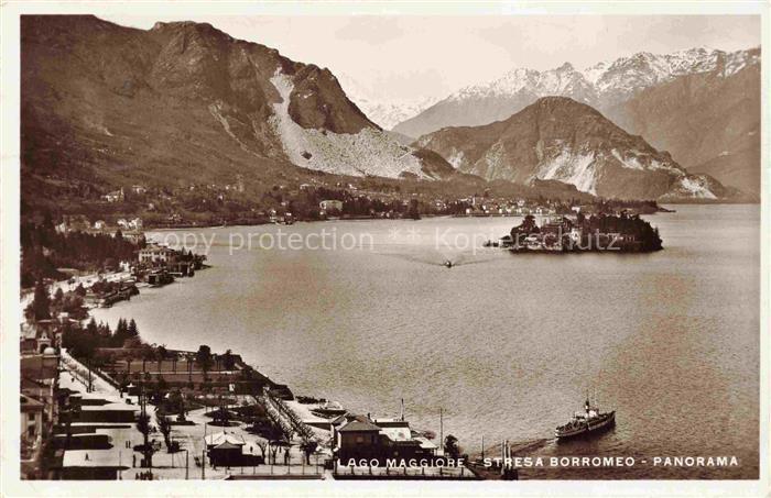 Stresa Borromeo Lago Maggiore IT Panorama