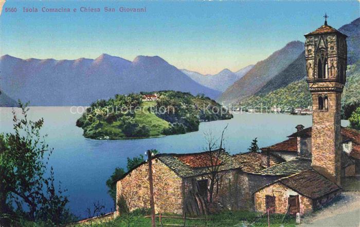 Isola Comacina Lago di Como IT Chiesa San Giovanni