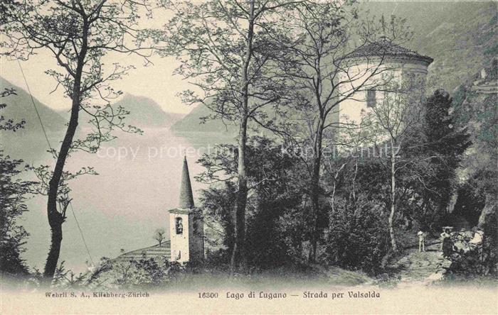Valsolda Val Solda Lago di Lugano Lombardei IT Italien