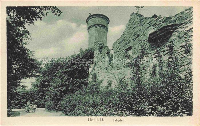 HOF  SAALE Bayern Labyrinth