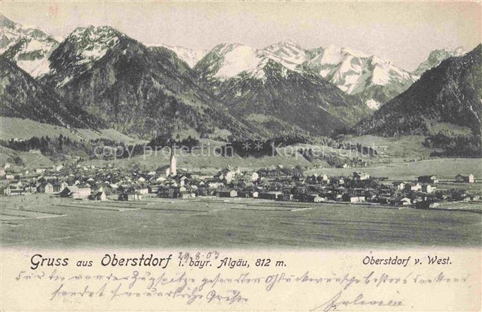 OBERSTDORF Bayern West. Algaeu