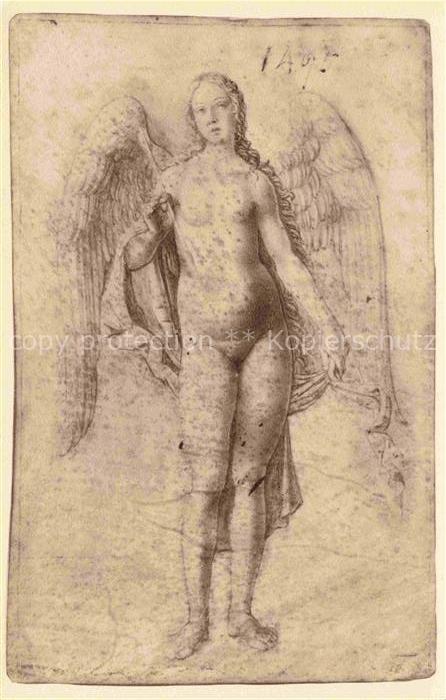 MOCETTO Girolamo (1458-1531) Kuenstlerkarte Genius England Engelfrau