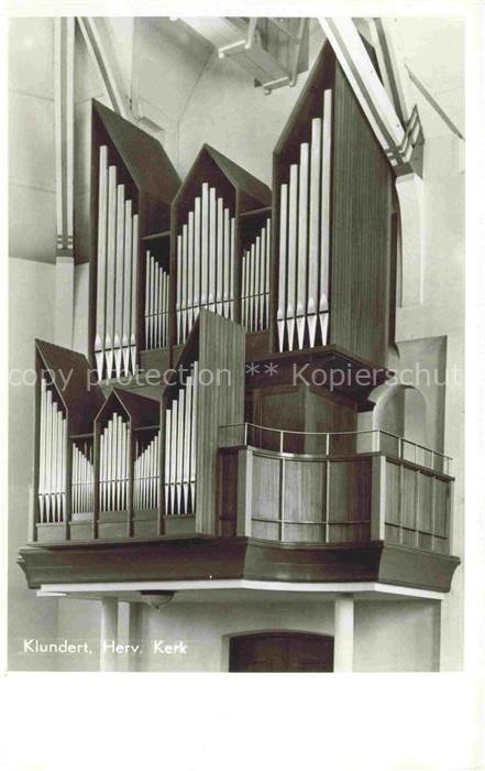 Orgel Kirchenorgel Organ Orgue Klundert Herv Kerk Flentrop