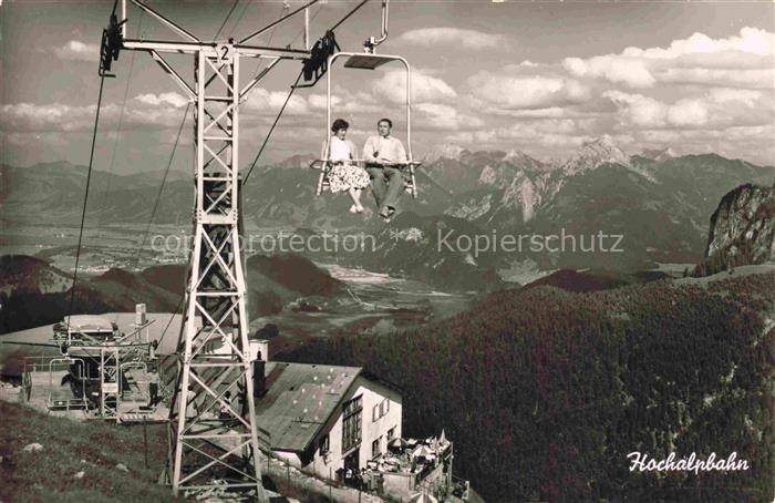 Sessellift Chairlift Telesiege Breitenbergbahn Fuessen